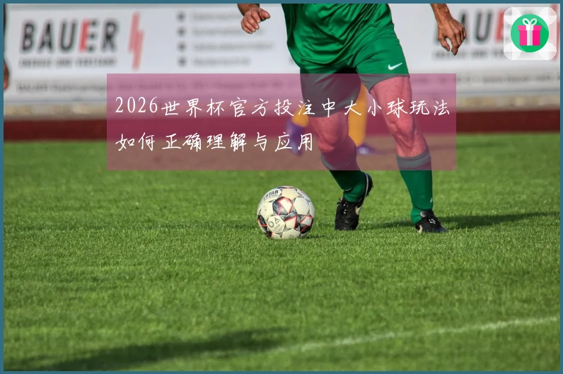 2026世界杯官方投注中大小球玩法如何正确理解与应用