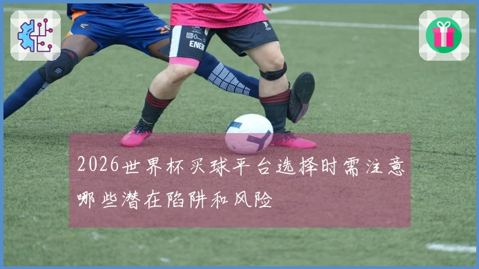2026世界杯买球平台选择时需注意哪些潜在陷阱和风险