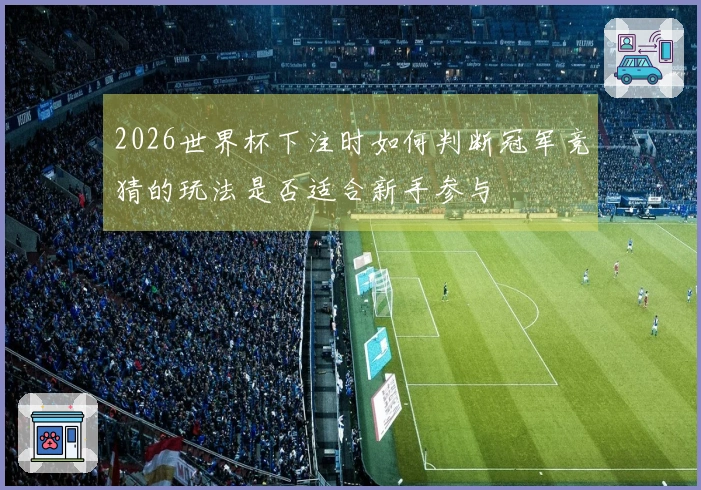 2026世界杯下注时如何判断冠军竞猜的玩法是否适合新手参与